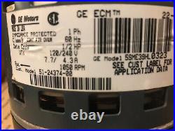 Ge Ecm 5sme39hl0323 51-24374-00 Furnace Blower Motor And Module