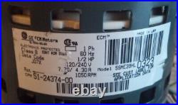 Ge Genteq 5sme39hl0323 Furnace Blower Motor 51-24374-00 For Furnace 4b=81