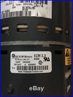 Ge Trane 5SME39SL0674 ECM2.3, D341314P58, 3/4HP Furnace Blower Motor