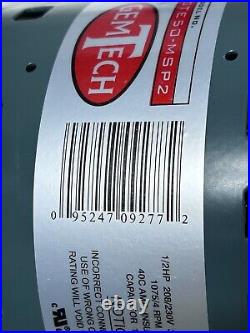 Gemtech 1/2 HP Direct Drive 208-230V Furnace Blower Motor GTE50-MSP2