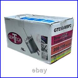 Gemtech 1/2 HP Direct Drive 208-230V Furnace Blower Motor GTE50-MSP2