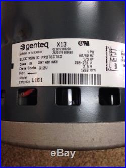 Genteq 1/3 HP 230v X13 Furnace Blower Motor (ENDURA PRO VERSION)
