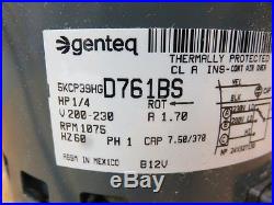 Genteq 1.4HP Furnace Blower Motor 0761BS 1075RMP New