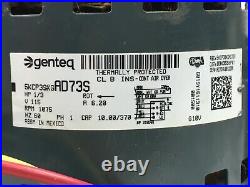 Genteq 5KCP39KGAD73S Furnace Blower Motor 1/3HP 115V 1075RPM D343558P01 #CME435