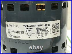 Genteq 5KCP39KGAD73S Furnace Blower Motor 1/3HP 115V 1075RPM D343558P01 #MC87
