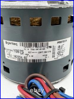 Genteq 5KCP39KGY887S HVAC Furnace Blower Motor 1/2 HP 115V 1050-RPM 60Hz 1-Phase