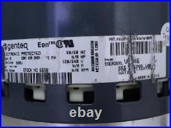Genteq 5SEA39RLV5146 Furnace Blower Motor 5658 1HP 120/240V Eon CCW 10B67 10M08 Genteq 5SEA39RLV5146 Furnace Blower Motor 5658 1HP 120/240V Eon CCW 10B67 10M08
