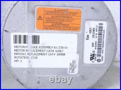 Genteq 5SEA39RLV5146 Furnace Blower Motor 5658 1HP 120/240V Eon CCW 611235-01