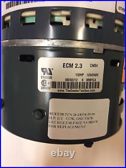 Genteq 5SME39HL0323 ECM 2.3 Furnace Blower Motor 51-24374-00, 1/2 HP