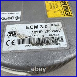 Genteq 5SME39HXL3031 ECM 3.0 Blower Motor 1/2HP 120/240V 101564-01 GC08