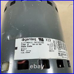 Genteq 5SME39NXL010A ECM Blower Motor 3/4HP 115V X13 S1-02435847000 (6). FM14