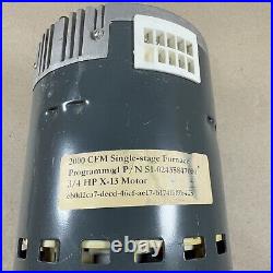 Genteq 5SME39NXL010A ECM Blower Motor 3/4HP 115V X13 S1-02435847000 (6). FM14