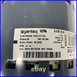 Genteq 5SME39SL0674 ECM 2.3 Furnace Blower Motor 5464 405341