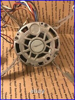 Genteq 5kcp39kgy887s Furnace Blower Motor With Mounting Bracket Great Condition