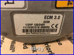 Genteq 5sme39hxl3006a Blower Motor 1/2 HP 1050 RPM 3.0 Ecm