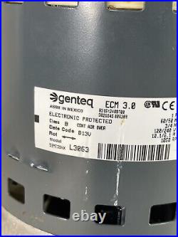 Genteq ECM 3.0 GC02 5SME39NXL3053 Blower Motor Hd46RE126 (M41)