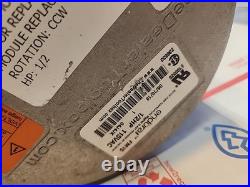 Genteq ECM endura Furnace Blower Motor 5SME39HXL011A 1/2HP 115V CCW 607363-02
