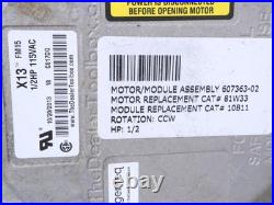 Genteq ECM endura Furnace Blower Motor 5SME39HXL011A 1/2HP 115V CCW 607363-02