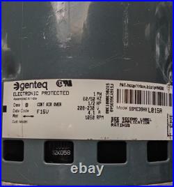 Genteq ECM endura Furnace Blower Motor 5SME39HX 1/2HP 115v motor CCW