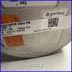 Genteq Eon 5SBA39GLV5001 Furnace Blower Motor 1/2hp 240V CCW