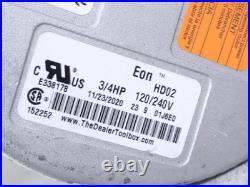 Genteq Eon 5SDA39RLV5447 ECM Furnace Blower Motor 120/240V 3/4HP 1050RPM CCWLE Genteq Eon 5SDA39RLV5447 ECM Furnace Blower Motor 120/240V 3/4HP 1050RPM CCWLE
