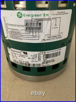 Genteq Evergreen 1/2HP 230 Volt Replacement X-13 Furnace Blower Motor 5SME39HX