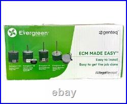 Genteq Evergreen EM 6203E 1/3 HP 230v ECM Blower Motor Hw58