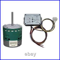 Genteq Evergreen VS Fan & Blower Motor, 1 HP 120/240V, 1050 RPM, 60 HZ, 6510VUI