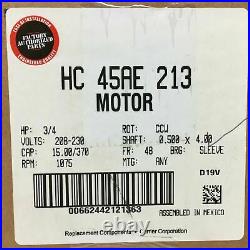 Genteq Factory Authorized Parts Furnace Blower Motor HC45AE213