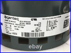 Genteq Furnace Blower Motor ONLY 1 HP 5SME39SXL523 115V 50/60 Hz used #MB146