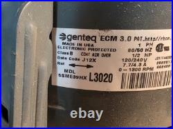 Genteq HD44SE122 Furnace Blower Motor Assembly 5SME39HXL3020