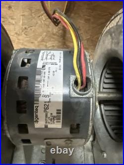 Genteq P621 Furnace Blower Motor Assembly Dual Squirrel Cage 115V HVAC