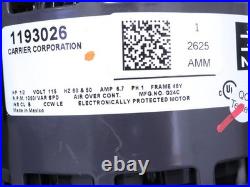 ICP Carrier 1193029 Furnace Blower Motor ECM 1/2HP 115V 1050RPM VAR SPD VER. 657