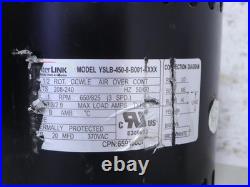 InterLINK YSLB-450-8-B001-XXXX 1/2HP 240V Furnace Blower Motor 65915601 CCWLE