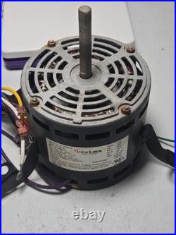 InterLink 100650-01 Furnace Blower Motor YFK-375-6 1/2HP 1075RPM 4SPD 115V CCWLE