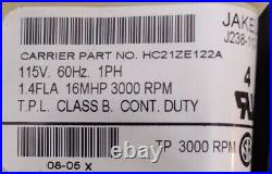 J238-112-11202 HC21ZE122A Carrier Furnace OEM Draft Inducer Blower Motor