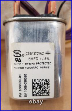 Lennox 100649-01 Furnace Blower Motor Yfk-145-6 115v 1/3hp 4spd