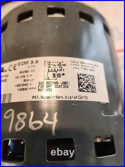 Lennox 101564-03 / 5SME39NXL3053 / 42W47 3/4HP ECM 3.0 GC02 Furnace Blower Motor
