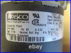 Lennox Draft Inducer Blower Part# 97J8101 460V Commercial Unit Draft Blower