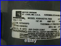 Lennox Emerson 43K8701 43K87 K55HXEYA-7554 1/2HP 5-Speed Furnace Blower Motor