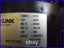 Lennox InterLink 100650-01 Furnace Blower Motor YFK-375-6 1075RPM 4SPD 115V