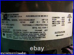 Lennox OEM furnace blower motor 21L9201 1/3HP 1075 4SP 115V 60L21 29W71 21W85