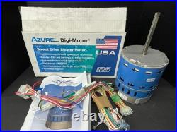 Mars 10861 Azure 1/2-1 HP HVAC Blower Digi Motor 5.5 48 Frame Reversible