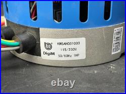 Mars 10861 Azure 1/2-1 HP HVAC Blower Digi Motor 5.5 48 Frame Reversible