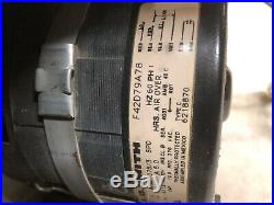 Miller Nordyne Intertherm Blower motor Furnace Part. Motor 6218870. 1/4 Hp