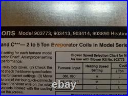 New 903773 Nordyne Intertherm Electric Furnace Blower Assembly 621887 Motor