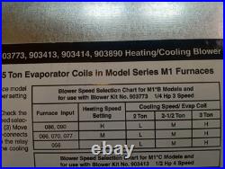 New 903773 Nordyne Intertherm Electric Furnace Blower Assembly 621887 Motor