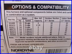 New 903773 Nordyne Intertherm Electric Furnace Blower Assembly 621887 Motor