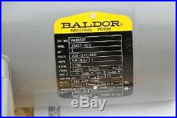 New Baldor 2 HP Electric Blower Furnace Motor 1725 RPM 3 PH 60 Hz 6.5 Amp, XPO
