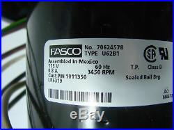 New FASCO No 70624578 Blower Vent 90 Furnace Draft Inducer Motor Furnace Part